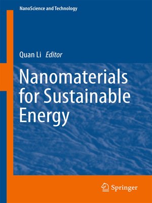 cover image of Nanomaterials for Sustainable Energy